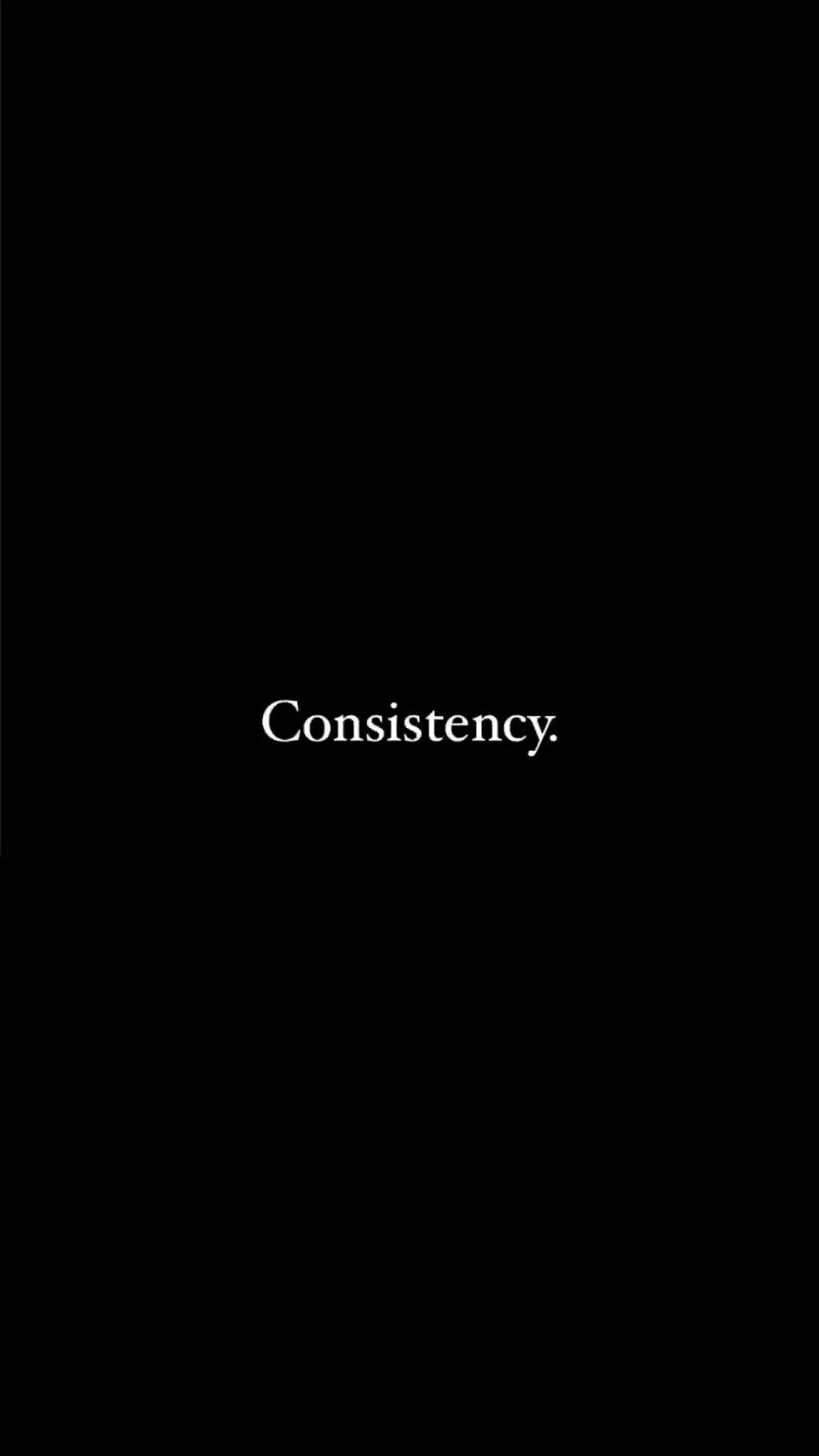 Consistency