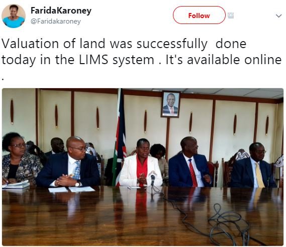 Faridakaroney faridakaroney follow valuation of land was successfully done today