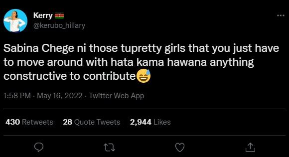 Kerry kerubo_hillary sabina chege ni those tupretty girls that you just have to