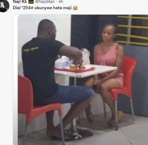 Naji ke najioilan dial '254 ukunywe hata maji