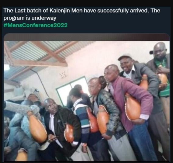 The Last batch of Kalenjin Men have successfully arrived. The program is underwa