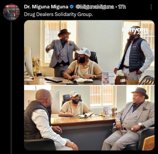 Dr. miguna miguna milgunamiguna j7h drug dealers solidarity group_ snygere