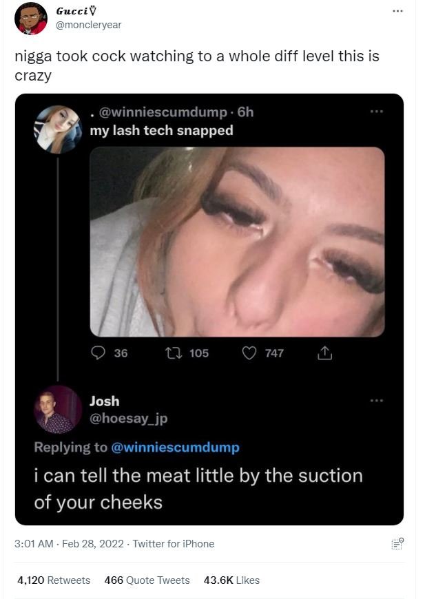 Guccië moncleryear nigga took cock watching to a whole diff level this is crazy