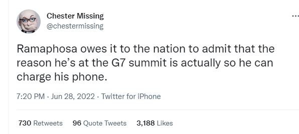 Chester missing chestermissing ramaphosa owes it to the nation to admit that the