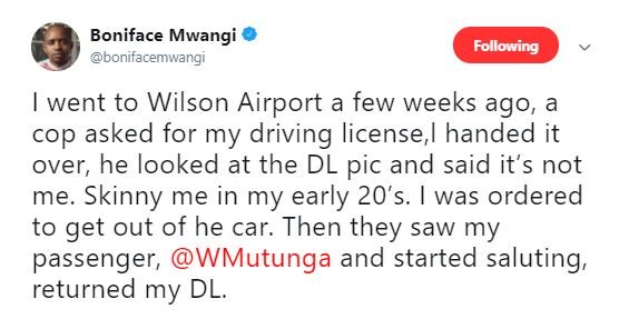 Boniface mwangi bonifacemwangi following went to wilson airport a few weeks ago
