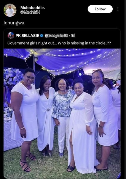 Mubabaddie. muchifh follow ichungwa pk sellasie azequind8 government girls night