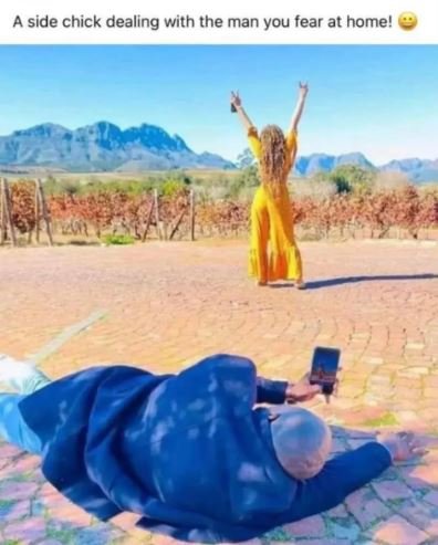 Side chick dealing with the man you fear at home!