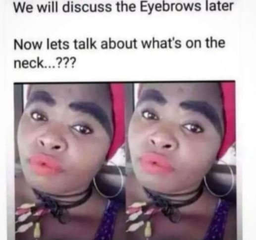 We will discuss the Eyebrows later Now lets talk about whats on the neck... 22?