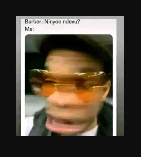 Barber ninyoe ndevu? me