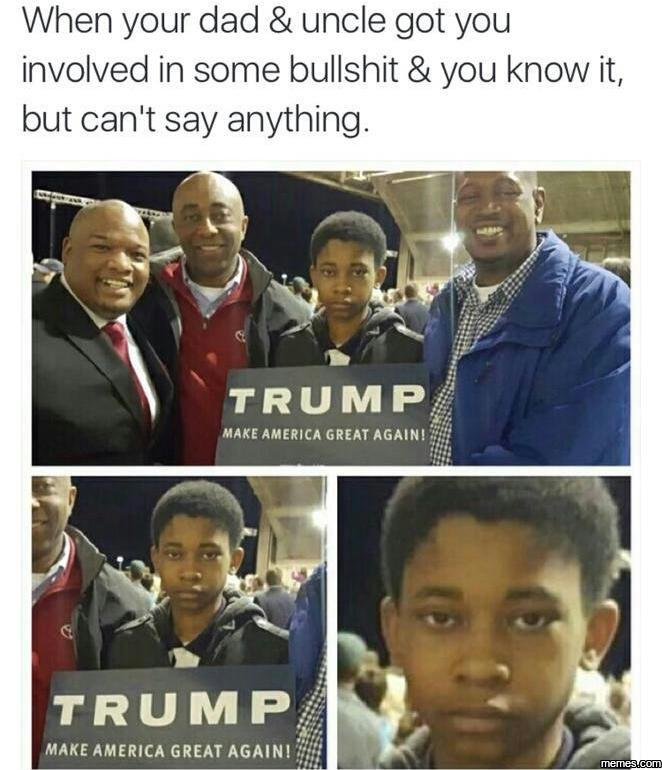 When your dad uncle got you involved in some bullshit you know it, but can't say