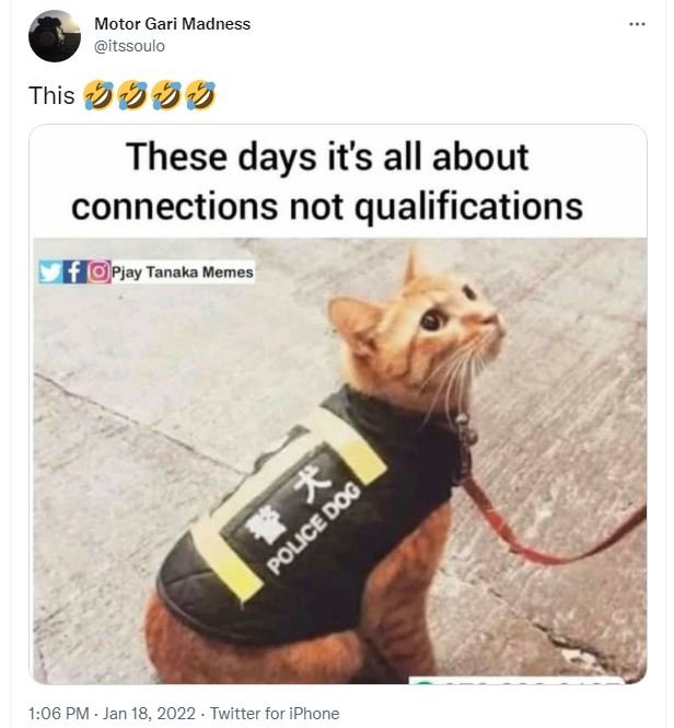 Motor Gari Madness itssoulo This 222 These days its all about connections not qu