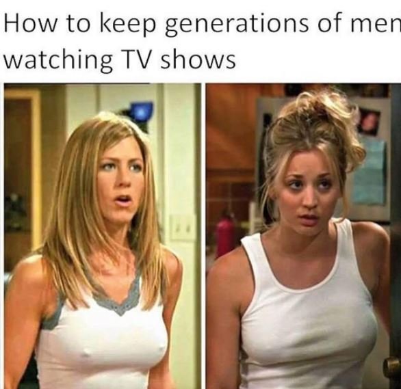 How to keep generations of men watching tv shows