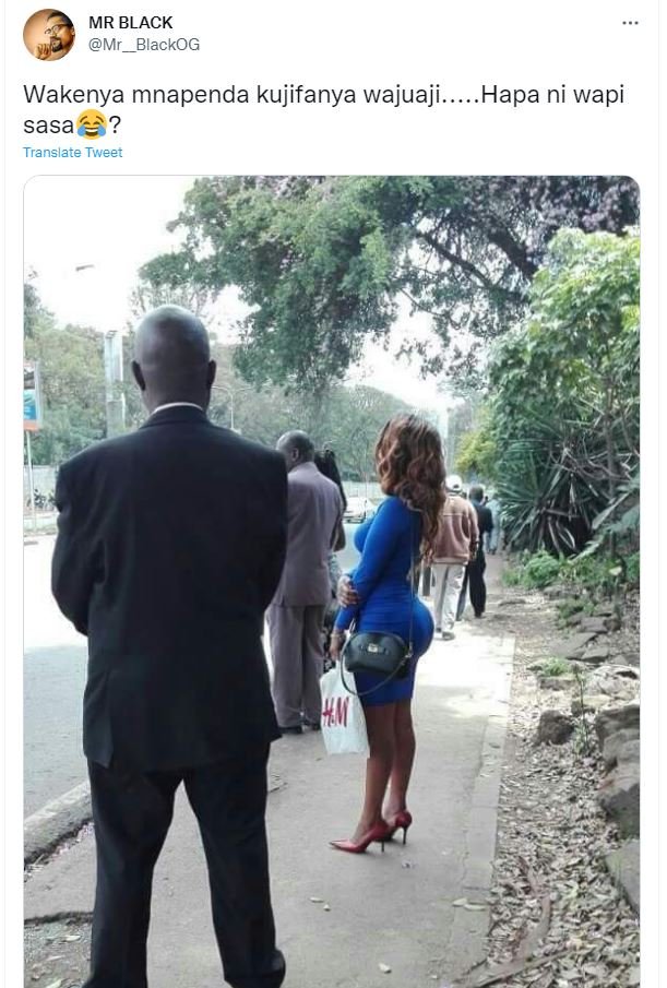 MR BLACK Mr BlackOG Wakenya mnapenda kujifanya wajuaji.. Hapa ni wapi sasa Trans