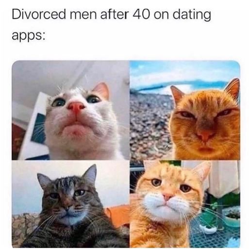 Divorced men after 40 on dating apps