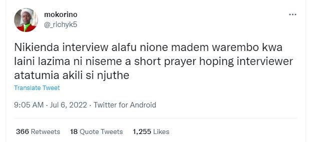 Mokorino richyk5 nikienda interview alafu nione madem warembo kwa laini lazima n