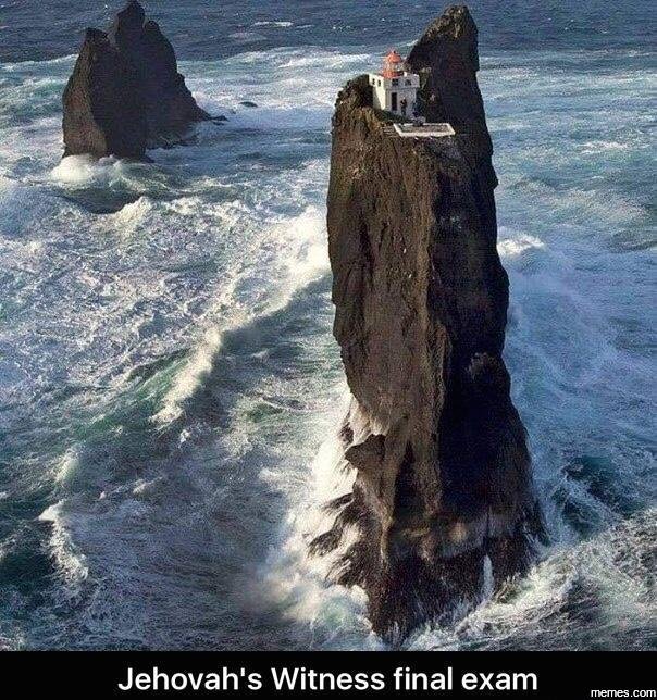 Jehovah's witness final exam memes com