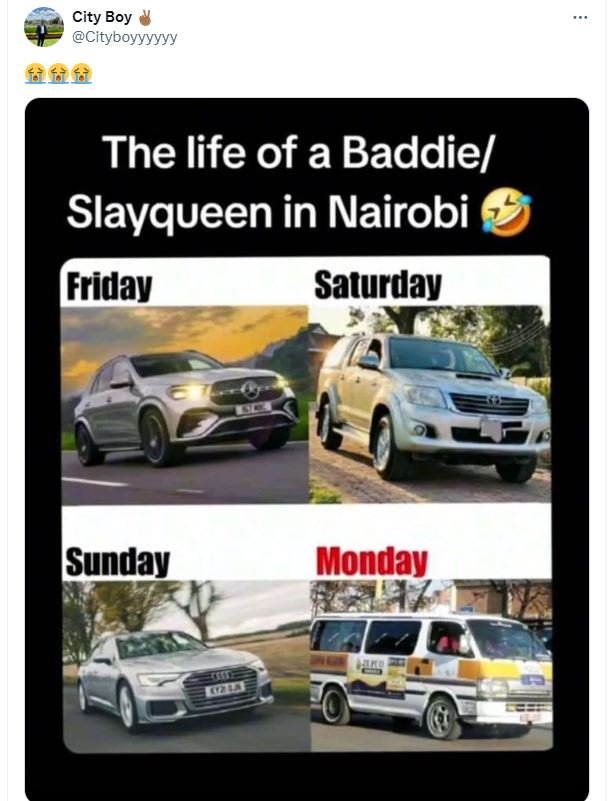 City boy cityboyyyyyy fàfàfà the life of a baddiel slayqueen in nairobi friday s