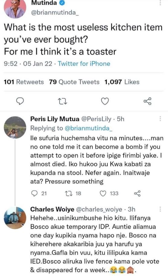 Mutinda brianmutinda What is the most useless kitchen item you've ever bought? F