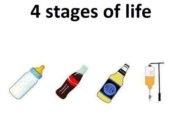 4 stages of life beer