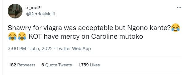 X_mell! derrickmelii shawry for viagra was acceptable but ngono kante? kot have