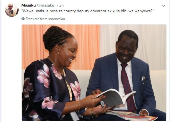 Masaku masaku _ wewe unakula pesa za county deputy governcr akikula bibi wa weny