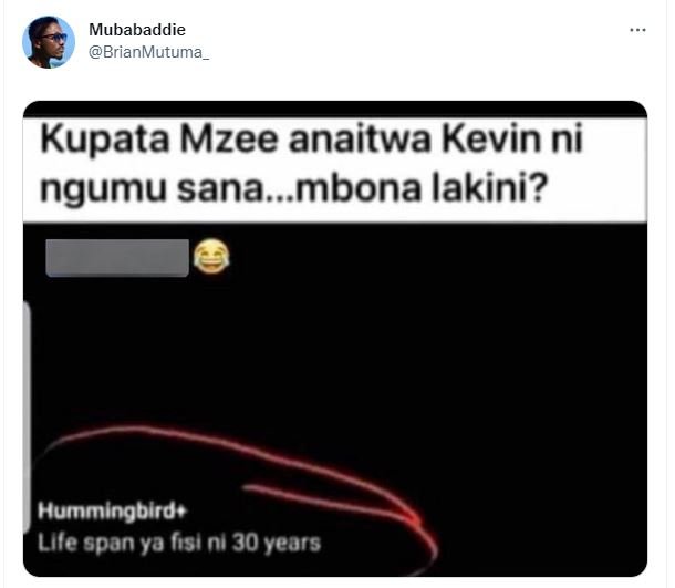 Mubabaddie brianmutuma_ kupata mzee anaitwa kevin ni ngumu sana. mbona lakini? h