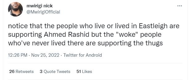 Mwirigi nick mwirigiofficial notice that the people who live or lived in eastlei