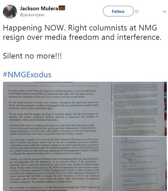 Jackson mulera jacksoniaxo follow happening now. right columnists at nmg resign