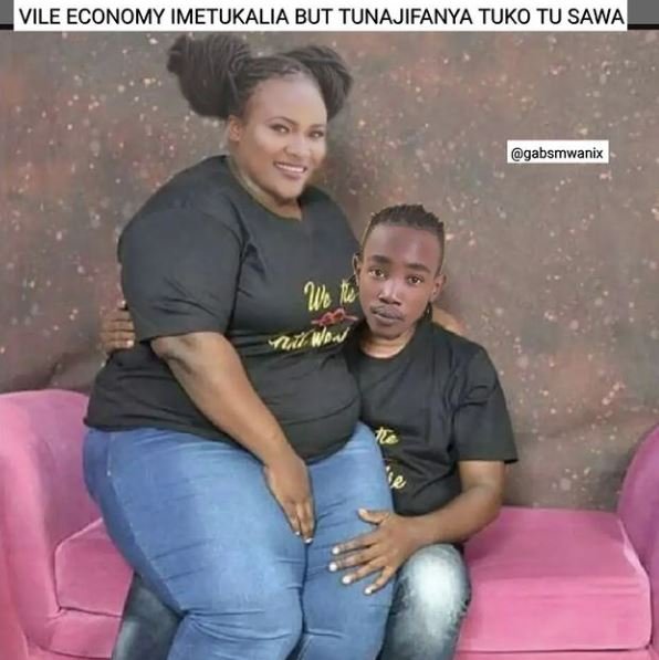 Vile economy imetukalia but tunajifanya tuko tu sawa gabsmwanix 9