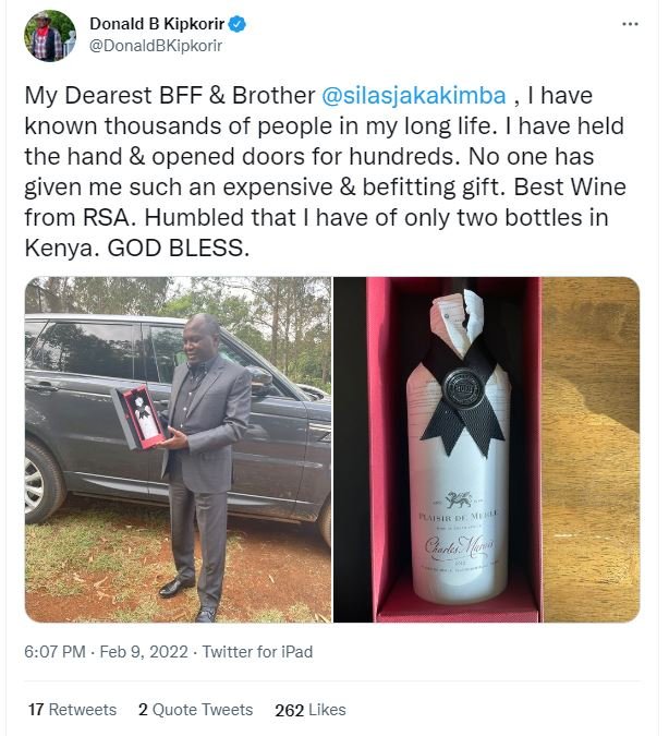 Donald B Kipkorir DonaldBKipkorir My Dearest BFF Brother silasjakakimba have kno