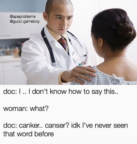 Apeproblems gucci gameboy doc idon't know how to say this.. woman what? doc cank