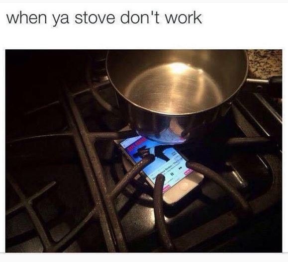 When ya stove don't work