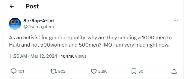 Post sirrapalot osama_otero as an activist for gender equality why are they send
