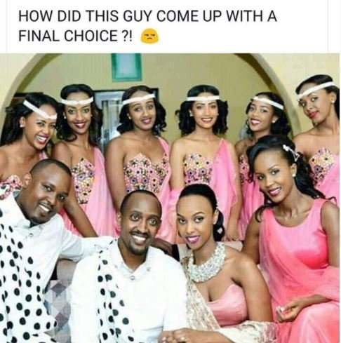 How did this guy come up with a final choice ?!