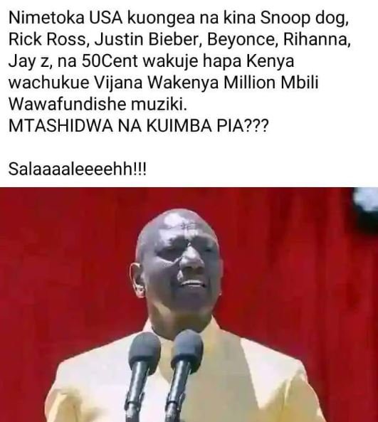 Nimetoka usa kuongea na kina snoop dog rick ross, justin bieber, beyonce rihanna