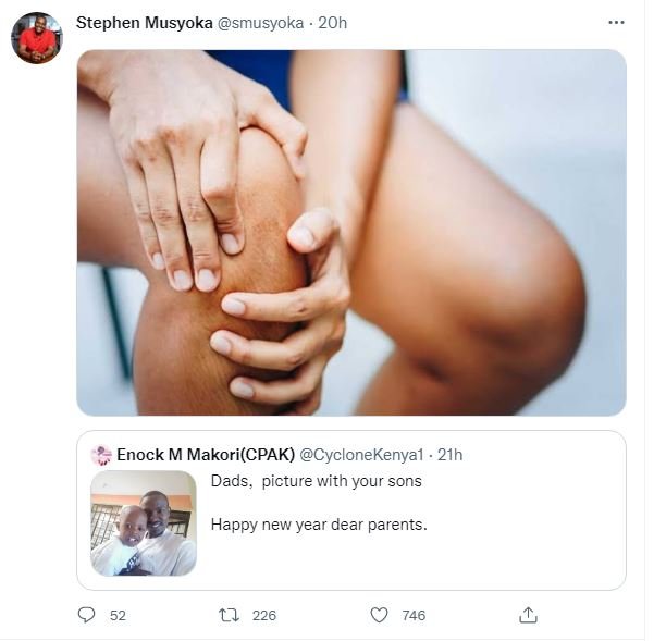 Stephen Musyoka smusyoka 2Oh Enock M MakoriCPAK CycloneKenyal 21h Dads picture w