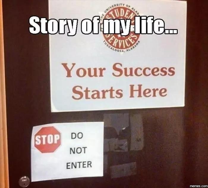 Suden stomyolmyllez rviy your success starts here srop do not enter meme