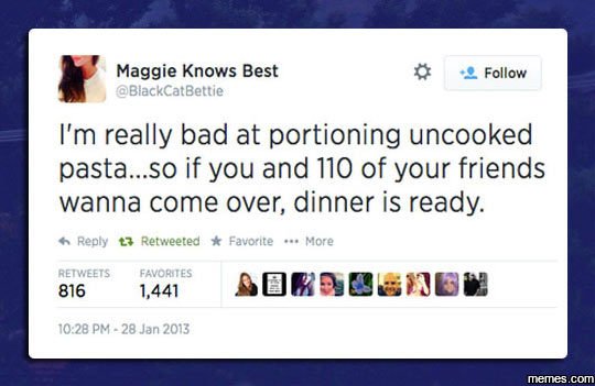 Maggie knows best blackcatbettie follow i'm really bad at portioning uncooked pa