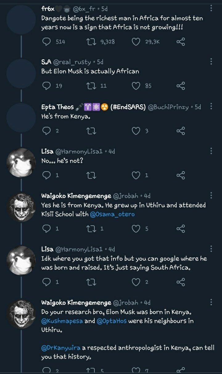 Frbx 6x_fr ' 5d dangote being the richest man in africa for almost ten years now