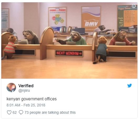 Dmv next uindou_ verified njiiru kenyan government offices 8.01 am feb 25, 73 pe