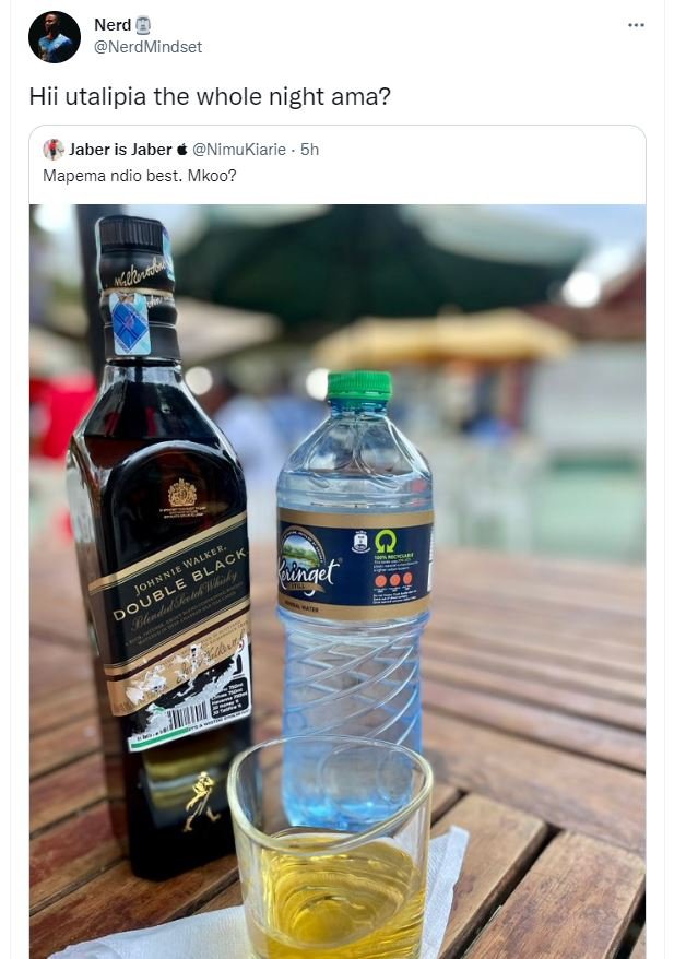 Nerd nerdmindset hii utalipia the whole night ama? jaber is jaber nimukiarie 5h