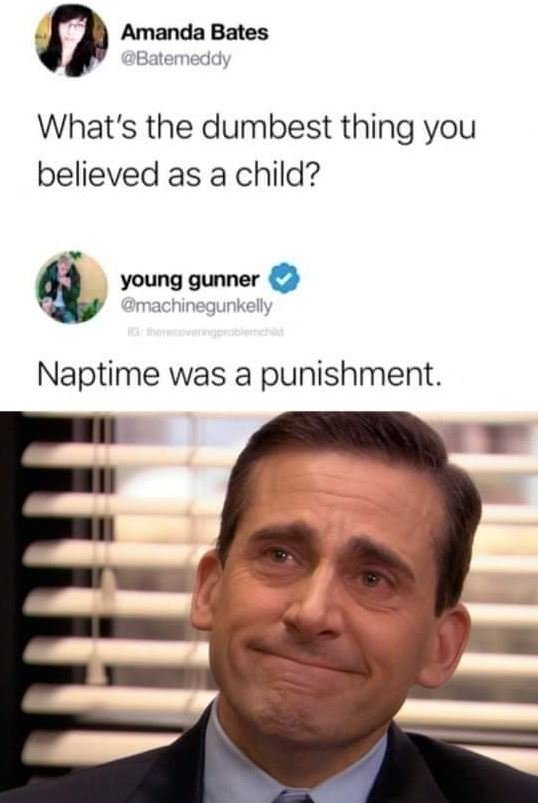 Amanda bates batemeddy what's the dumbest thing you believed as a child? young g