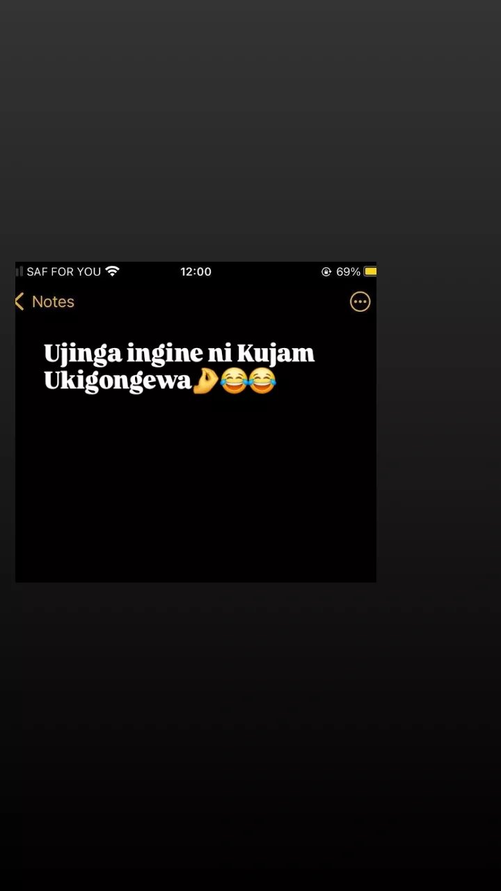 Saf for you 1200 69 notes ujinga ingine ni kujam ukigongewa