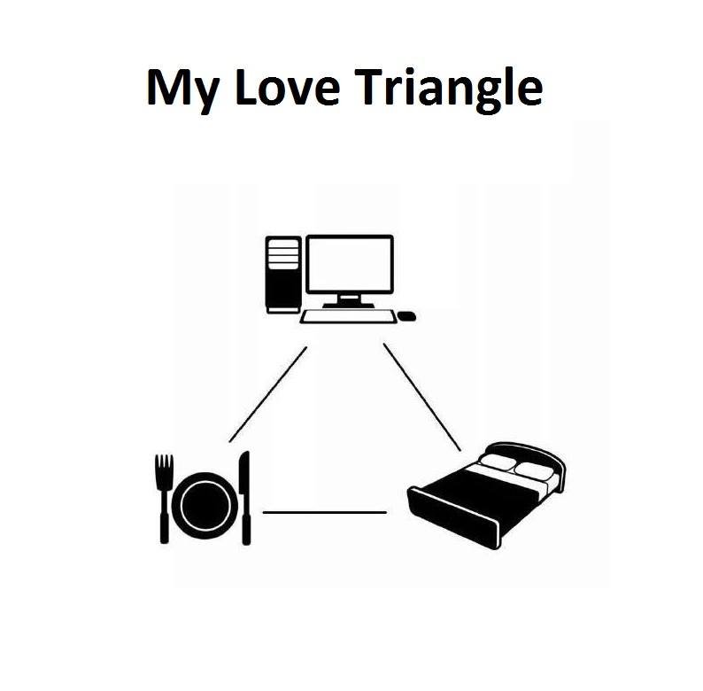 My love triangle lol