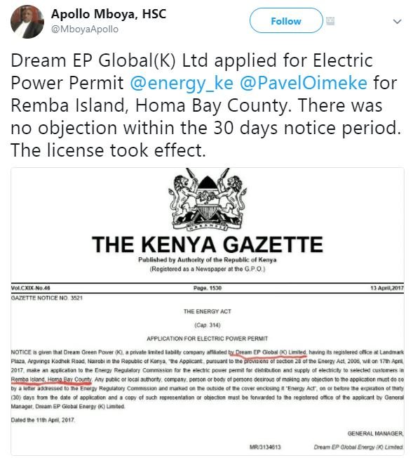 Apollo mboya, hsc mboyaapollo follow dream ep globalk ltd applied for electric p
