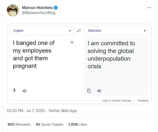 Marcus hutchins malwaretechblog english billionaire banged one of my employees a