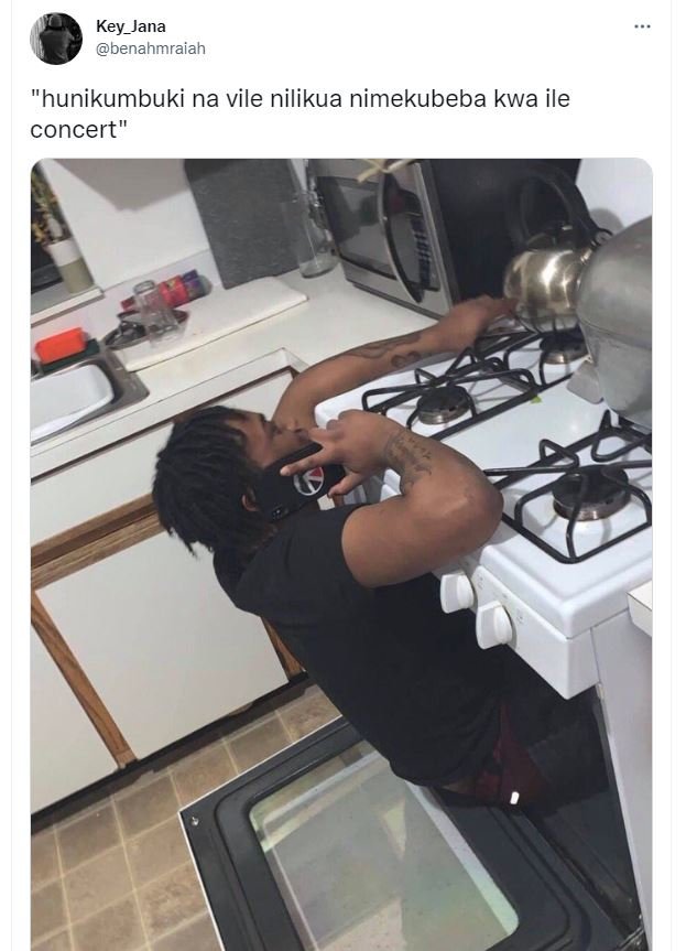 Key_Jana benahmraiah hunikumbuki na vile nilikua nimekubeba kwa ile concert