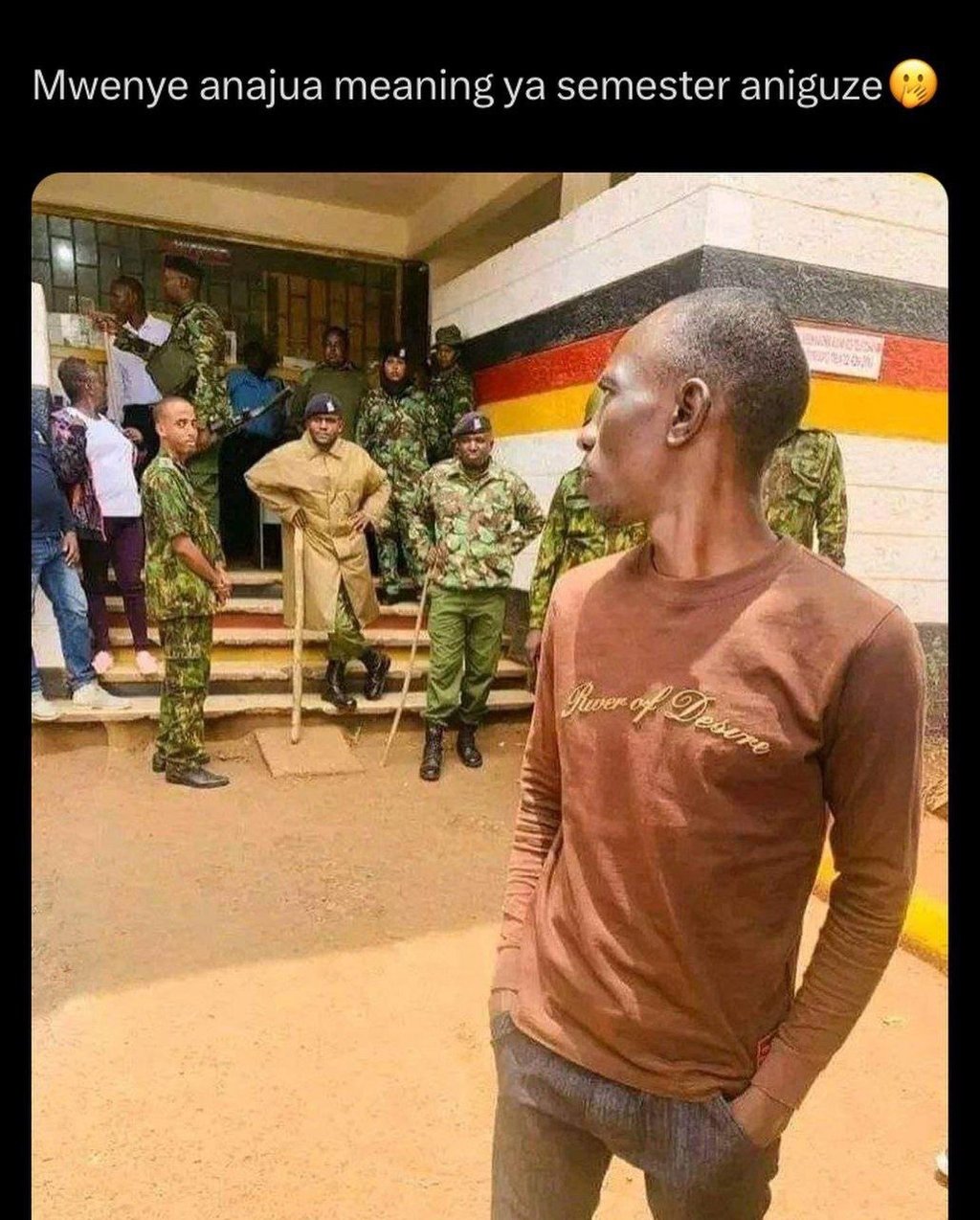 Mwenye anajua meaning ya semester aniguze gjier esere