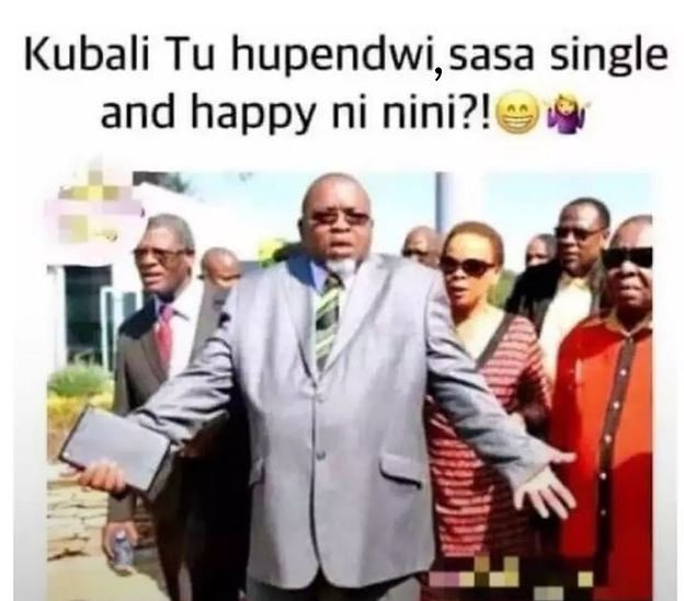 Kubali Tu hupendwi, sasa single and happy ni nini?!
