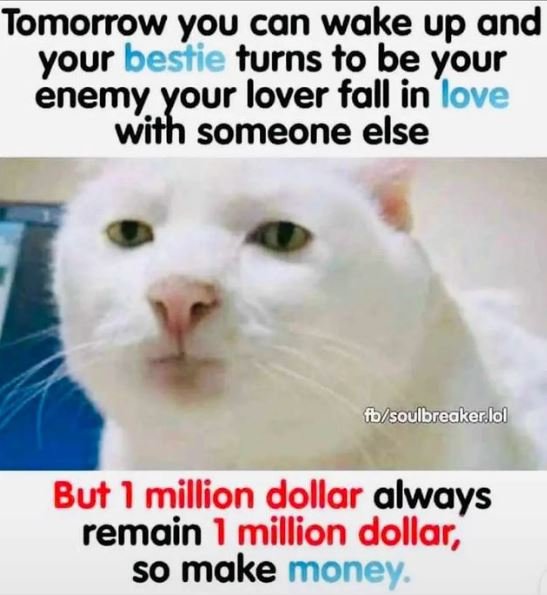 Tomorrow you can wake up and your bestie turns to be your enemy_your lover fall